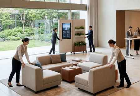 Setting the Standard for Mobile Furniture in Hospitality Environments Setting the Standard for Mobile Furniture in Hospitality Environments